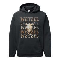 Koe Western Country Music Wetzel Bull Skull Performance Fleece Hoodie