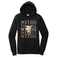 Koe Western Country Music Wetzel Bull Skull Women's Pullover Hoodie