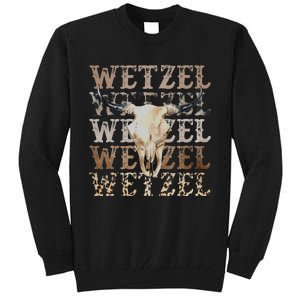 Koe Western Country Music Wetzel Bull Skull Tall Sweatshirt