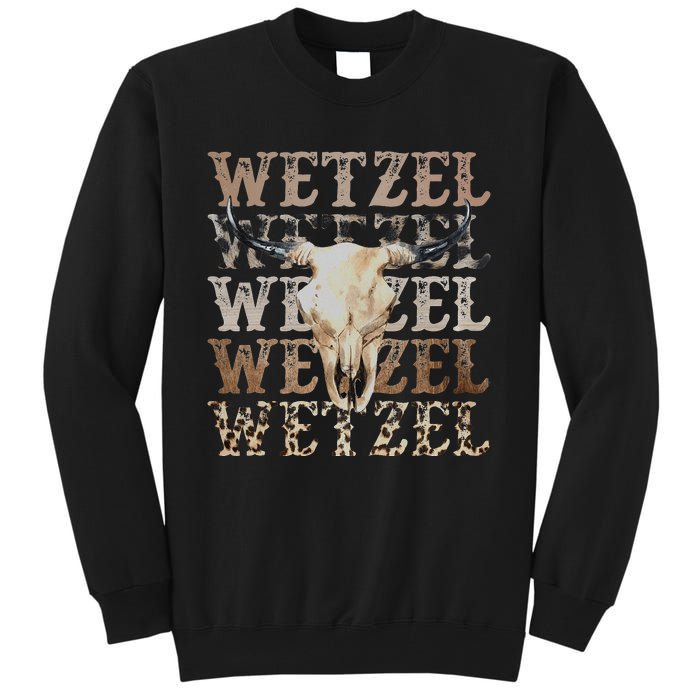 Koe Western Country Music Wetzel Bull Skull Tall Sweatshirt