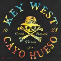 Key West Cayo Hueso Fl Jolly Roger 25L Jumbo Tote