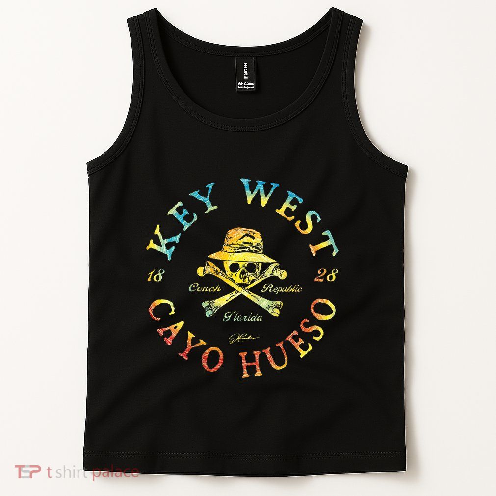 Key West Cayo Hueso Fl Jolly Roger Tank Top