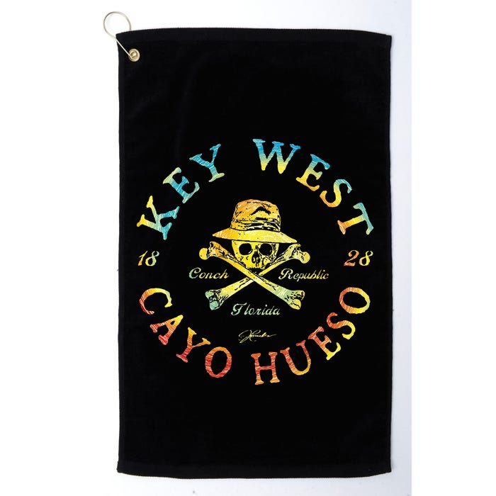 Key West Cayo Hueso Fl Jolly Roger Golf Towel