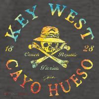 Key West Cayo Hueso Fl Jolly Roger Vector Backpack