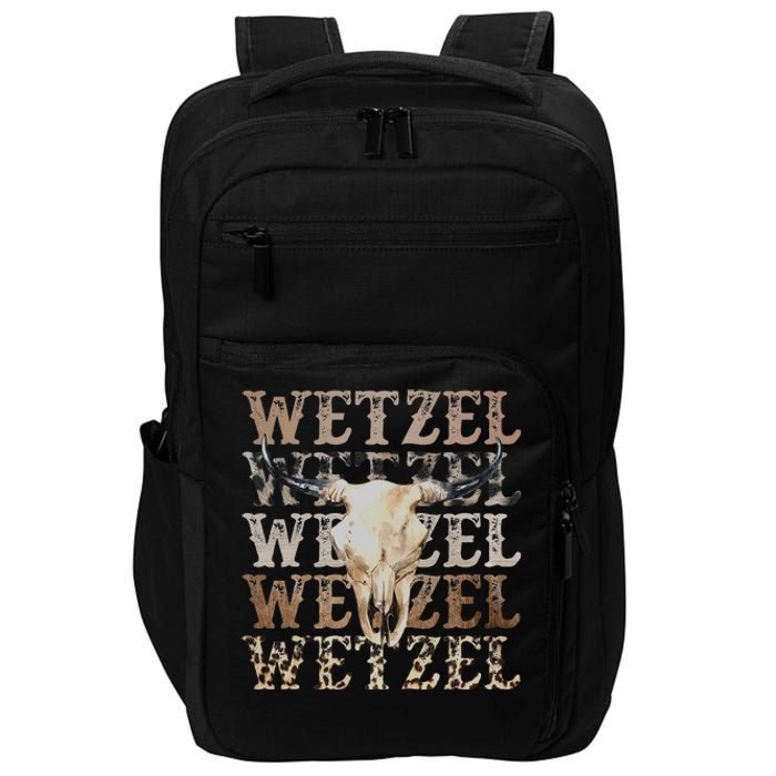 Koe Western Country Music Wetzel Bull Skull Impact Tech Backpack