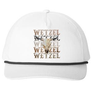 Koe Western Country Music Wetzel Bull Skull Snapback Five-Panel Rope Hat