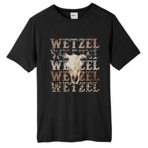 Koe Western Country Music Wetzel Bull Skull Tall Fusion ChromaSoft Performance T-Shirt