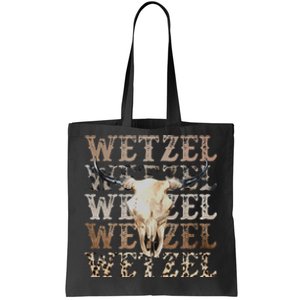 Koe Western Country Music Wetzel Bull Skull Tote Bag