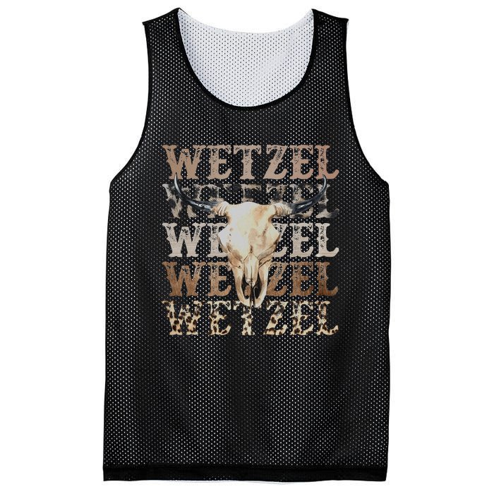 Koe Western Country Music Wetzel Bull Skull Mesh Reversible Basketball Jersey Tank