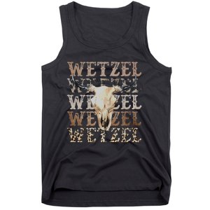 Koe Western Country Music Wetzel Bull Skull Tank Top