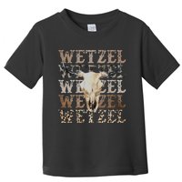 Koe Western Country Music Wetzel Bull Skull Toddler T-Shirt