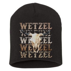 Koe Western Country Music Wetzel Bull Skull Short Acrylic Beanie