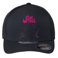 koe western country music wetzel bull skull Flexfit Unipanel Trucker Cap