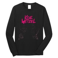 koe western country music wetzel bull skull Long Sleeve Shirt