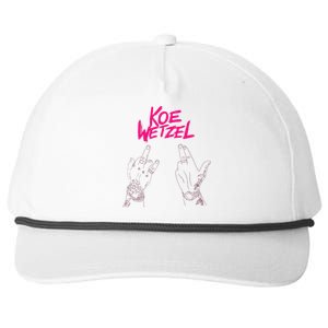 koe western country music wetzel bull skull Snapback Five-Panel Rope Hat