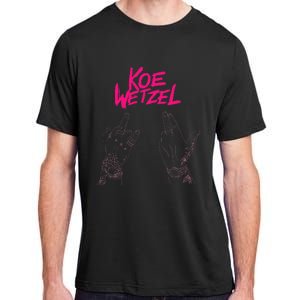 koe western country music wetzel bull skull Adult ChromaSoft Performance T-Shirt