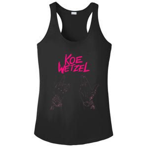 koe western country music wetzel bull skull Ladies PosiCharge Competitor Racerback Tank