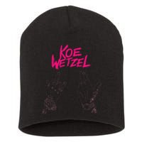 koe western country music wetzel bull skull Short Acrylic Beanie