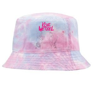 koe western country music wetzel bull skull Tie-Dyed Bucket Hat