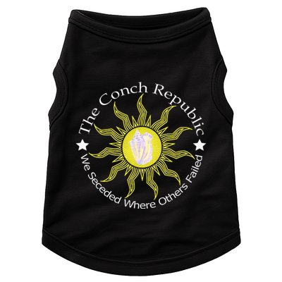 Key West Conch Republic Flag We Seceded Where Others Failed Doggie Tank