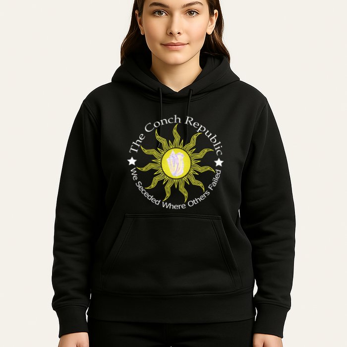 Key West Conch Republic Flag We Seceded Where Others Failed Hoodie