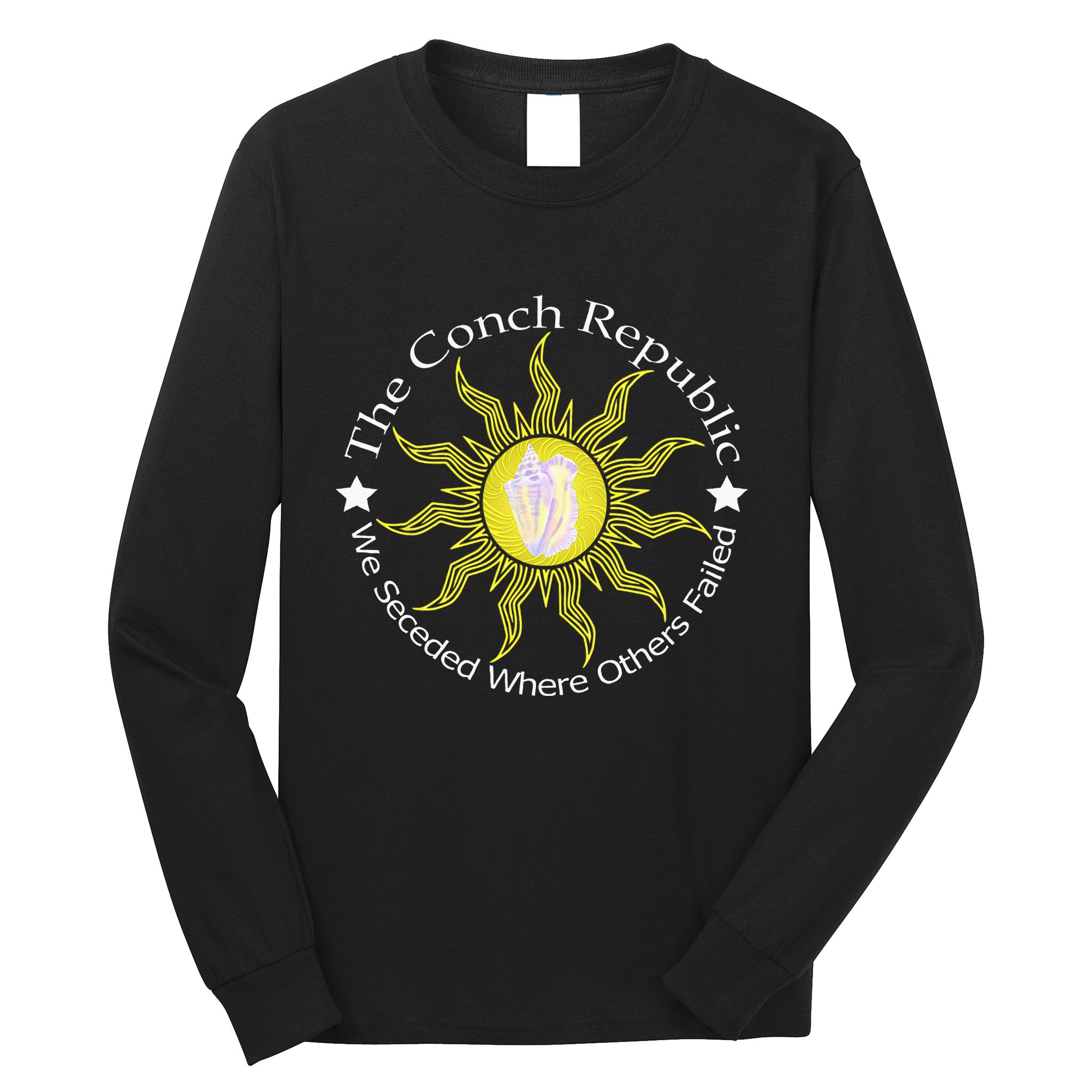 Key West Conch Republic Flag We Seceded Where Others Failed Long Sleeve Shirt