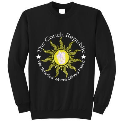 Key West Conch Republic Flag We Seceded Where Others Failed Sweatshirt