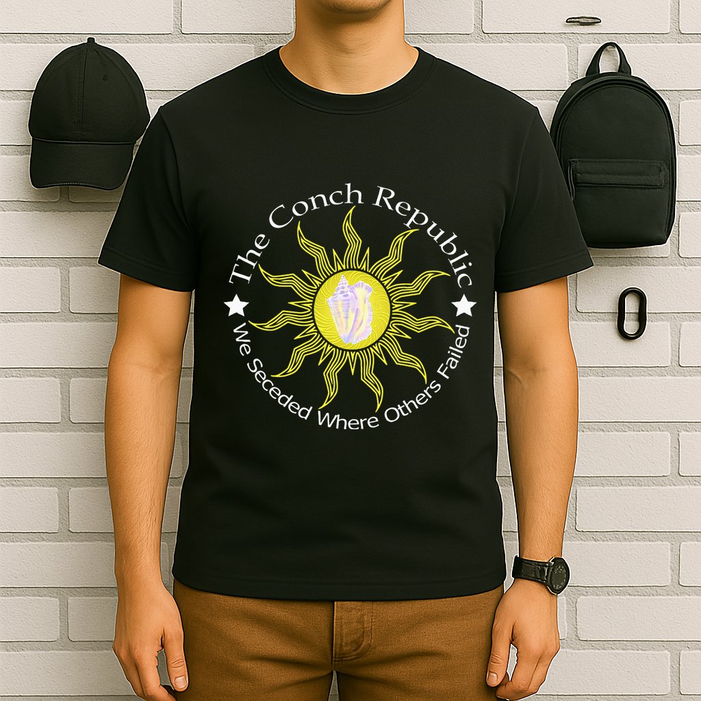 Key West Conch Republic Flag We Seceded Where Others Failed T-Shirt