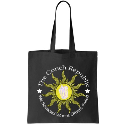 Key West Conch Republic Flag We Seceded Where Others Failed Bag