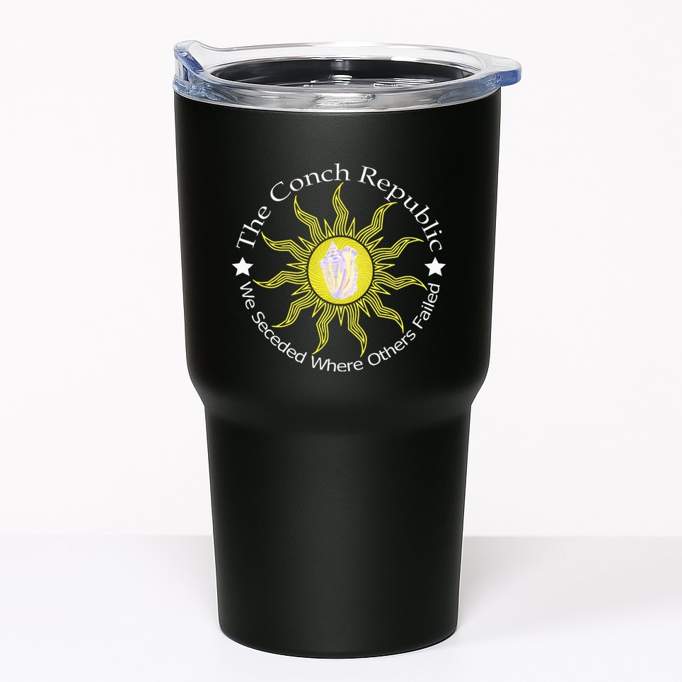 Key West Conch Republic Flag We Seceded Where Others Failed Tumbler