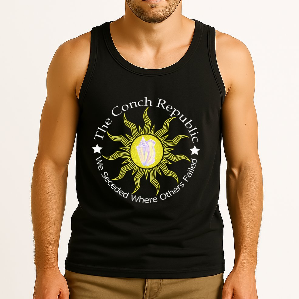 Key West Conch Republic Flag We Seceded Where Others Failed Tank Top