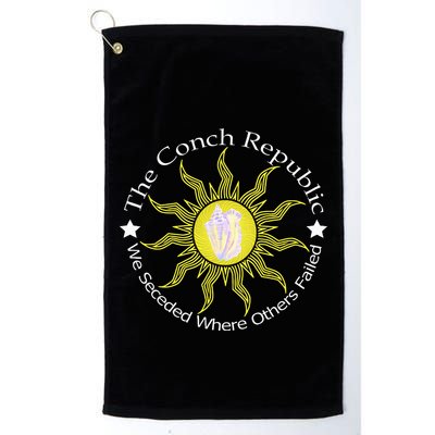 Key West Conch Republic Flag We Seceded Where Others Failed Golf Towel