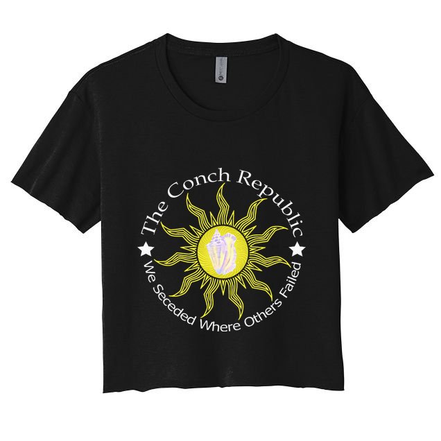Key West Conch Republic Flag We Seceded Where Others Failed Crop Top