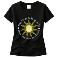 Key West Conch Republic Flag We Seceded Where Others Failed Womens T-Shirt