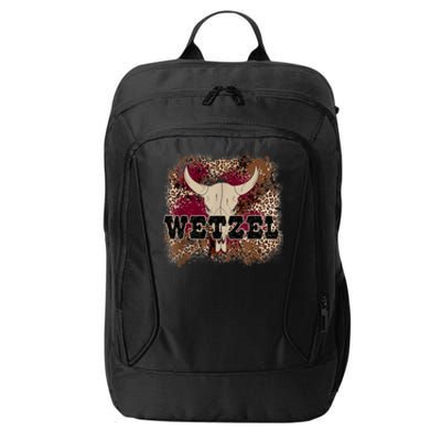 Koe Western Country Music Wetzel Bull Skull City Backpack