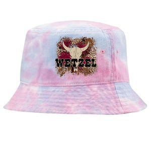 Koe Western Country Music Wetzel Bull Skull Tie-Dyed Bucket Hat