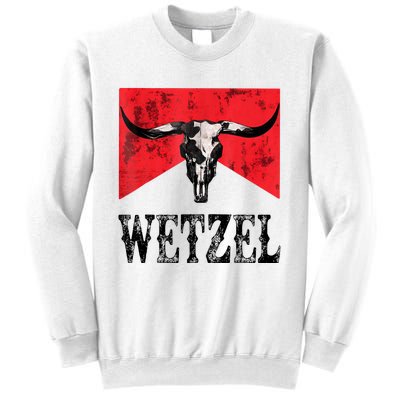 Koe Western Country Music Wetzel Bull Skull Sweatshirt