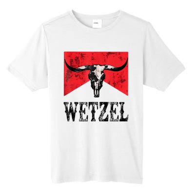 Koe Western Country Music Wetzel Bull Skull Tall Fusion ChromaSoft Performance T-Shirt