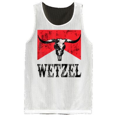 Koe Western Country Music Wetzel Bull Skull Mesh Reversible Basketball Jersey Tank