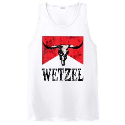 Koe Western Country Music Wetzel Bull Skull PosiCharge Competitor Tank