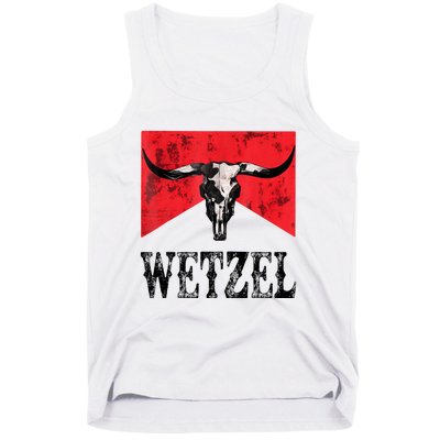 Koe Western Country Music Wetzel Bull Skull Tank Top