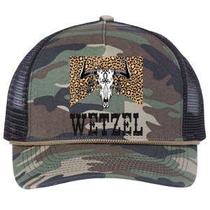 Koe Western Country Music Wetzel Bull Skull Retro Rope Trucker Hat Cap