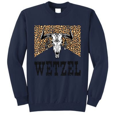 Koe Western Country Music Wetzel Bull Skull Tall Sweatshirt