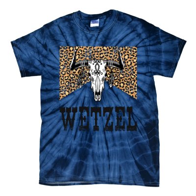 Koe Western Country Music Wetzel Bull Skull Tie-Dye T-Shirt