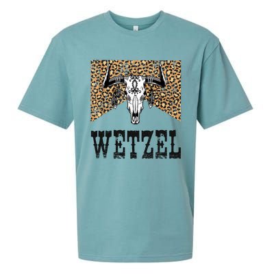 Koe Western Country Music Wetzel Bull Skull Sueded Cloud Jersey T-Shirt