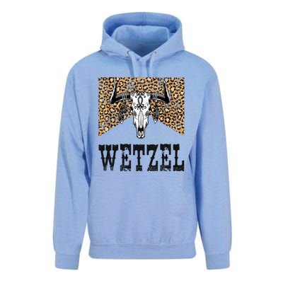 Koe Western Country Music Wetzel Bull Skull Unisex Surf Hoodie