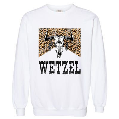 Koe Western Country Music Wetzel Bull Skull Garment-Dyed Sweatshirt