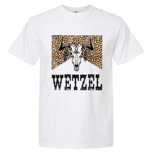 Koe Western Country Music Wetzel Bull Skull Garment-Dyed Heavyweight T-Shirt