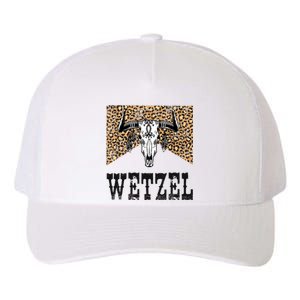 Koe Western Country Music Wetzel Bull Skull Yupoong Adult 5-Panel Trucker Hat