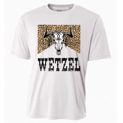 Koe Western Country Music Wetzel Bull Skull Cooling Performance Crew T-Shirt